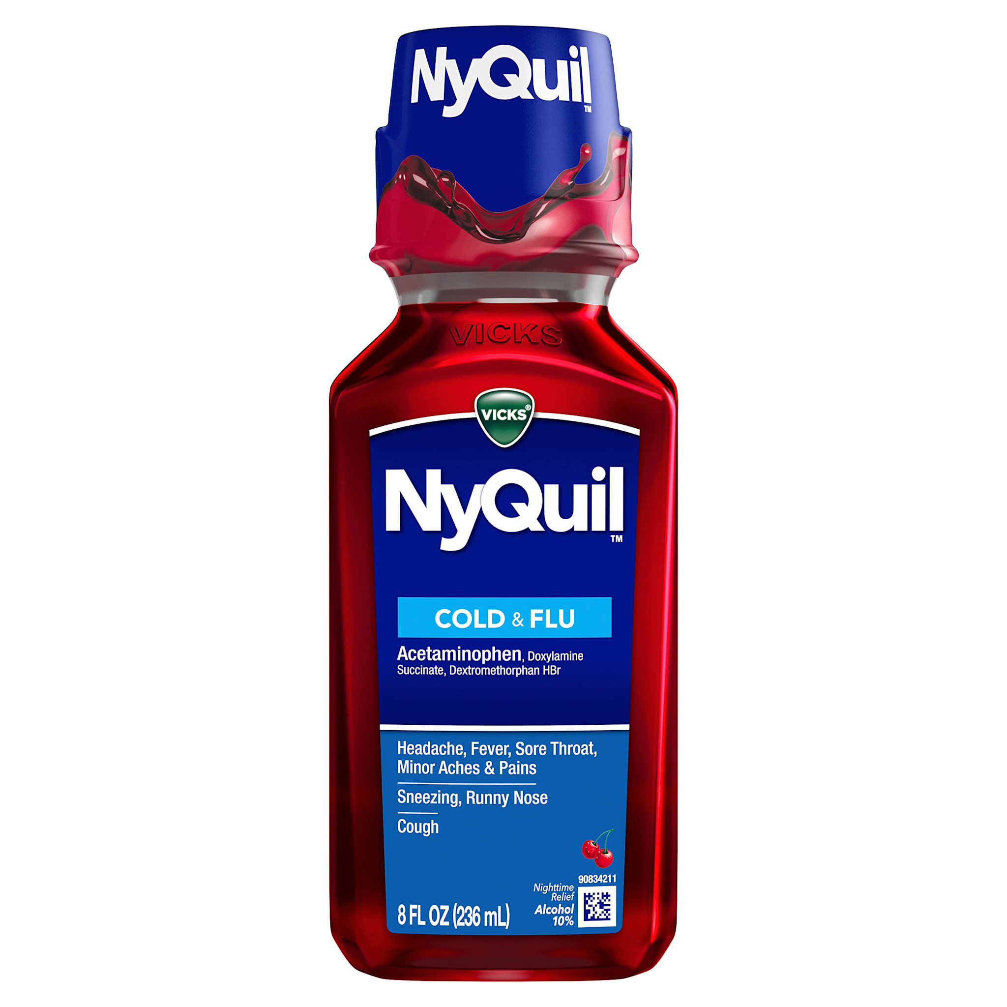 Vicks - NyQuil Cold + Flu Relief 8oz