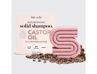 Kitsch - Solid Shampoo Castor Oil 3.2oz