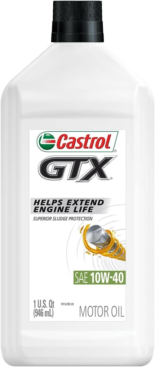Castrol - Engine Oil GTX SAE10W-40 1qt