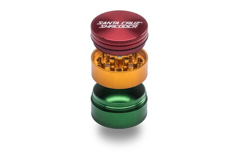 Santa Cruz Shredder - Grinder Heavy Duty Aluminum Medium 3pc