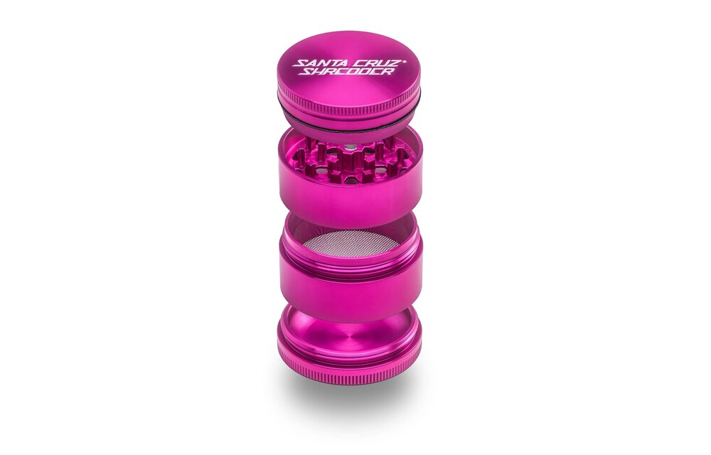 Santa Cruz Shredder - Grinder Heavy Duty Aluminum Medium 4pc