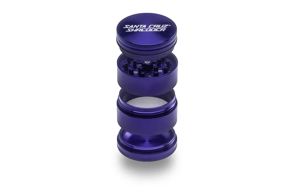 Santa Cruz Shredder - Grinder Heavy Duty Aluminum Medium 4pc