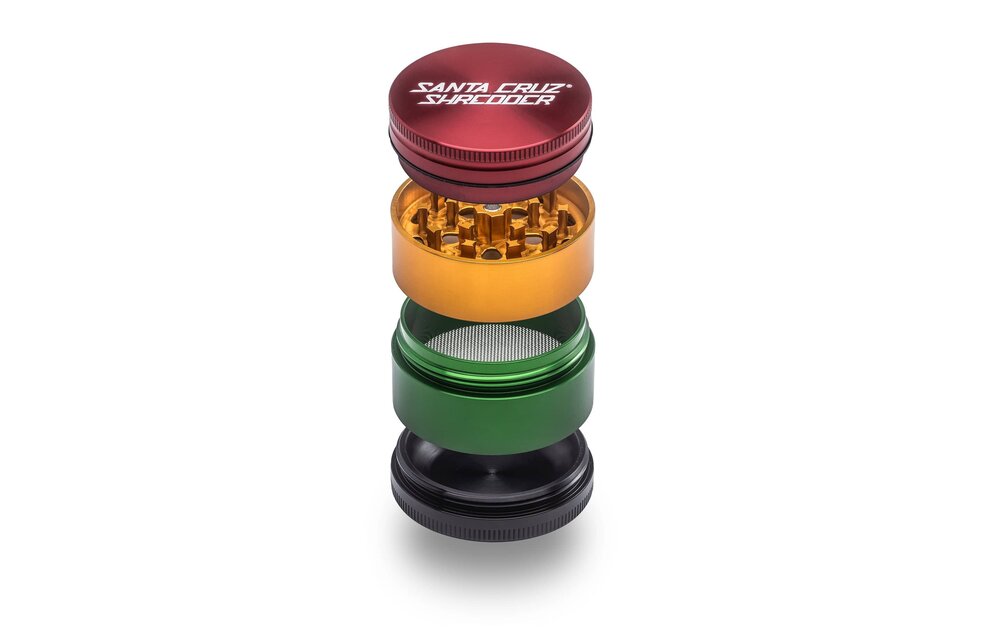 Santa Cruz Shredder - Grinder Heavy Duty Aluminum Medium 4pc