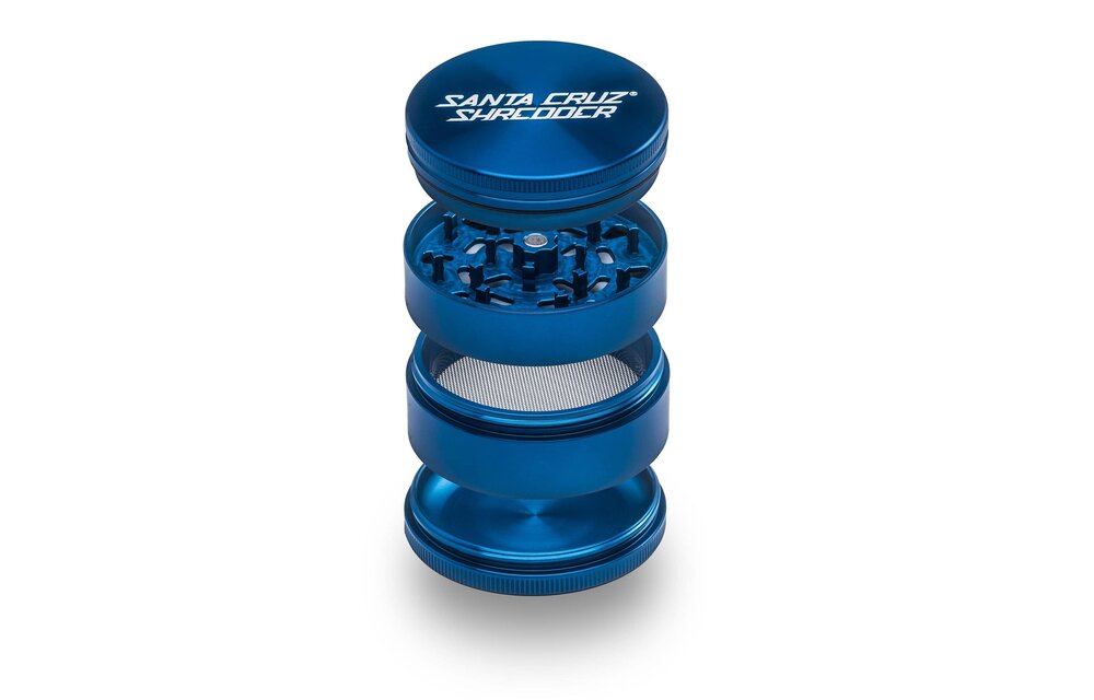 Santa Cruz Shredder - Grinder Heavy Duty Aluminum Large 4pc