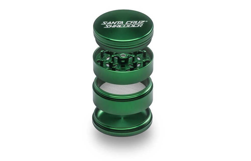 Santa Cruz Shredder - Grinder Heavy Duty Aluminum Large 4pc