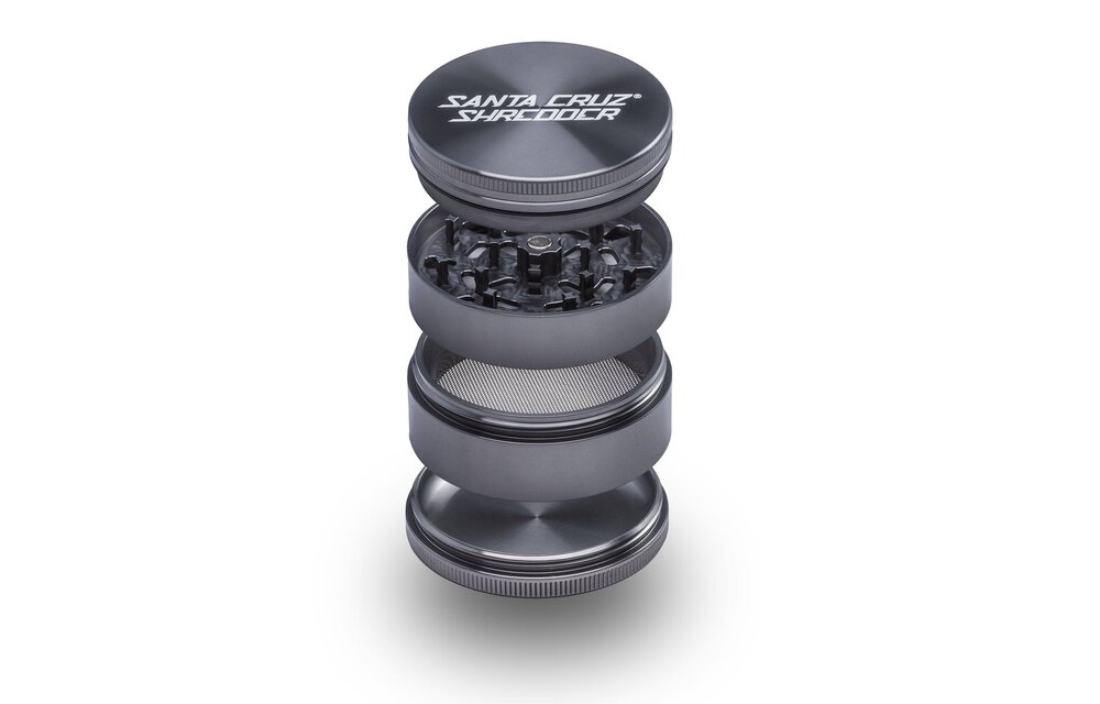 Santa Cruz Shredder - Grinder Heavy Duty Aluminum Large 4pc