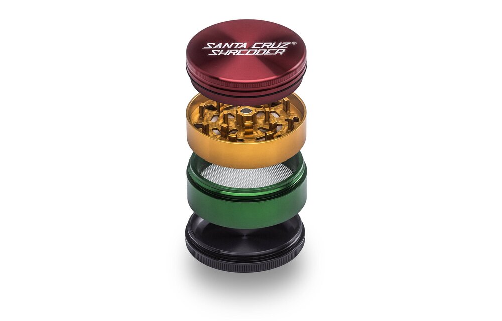 Santa Cruz Shredder - Grinder Heavy Duty Aluminum Large 4pc