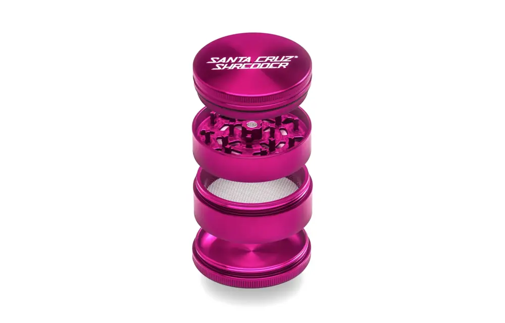 Santa Cruz Shredder - Grinder Heavy Duty Aluminum Large 4pc