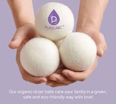 Pursonic - Wool Dryer Balls 6ct