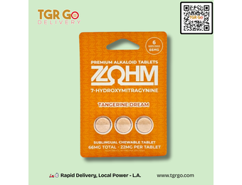 ZOHM - 7-Hydroxymitragynine Kratom Extract Tablet 22mg 3ct