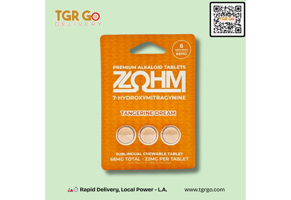 ZOHM - 7-Hydroxymitragynine Kratom Extract Tablet 22mg 3ct