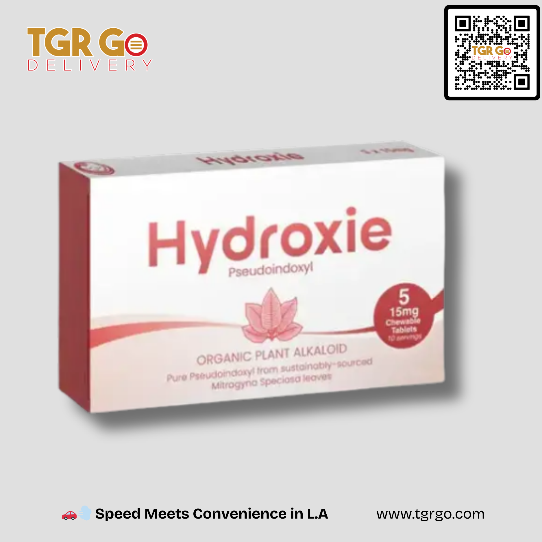Hydroxie - Pseudoindoxyl Chewable Kratom Extract RED 15mg 5ct