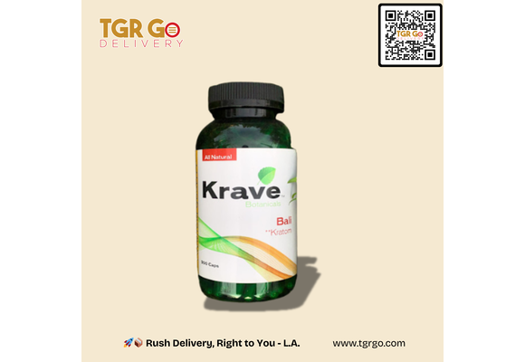 Krave - Kratom Capsule Bali 300ct
