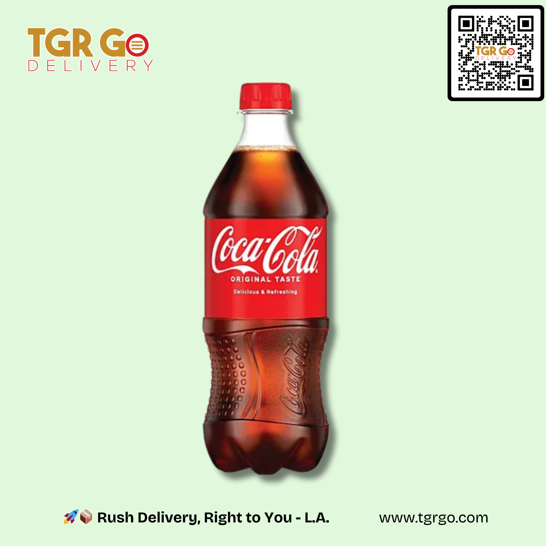 Coca Cola - Soda Beverage Classic 20oz