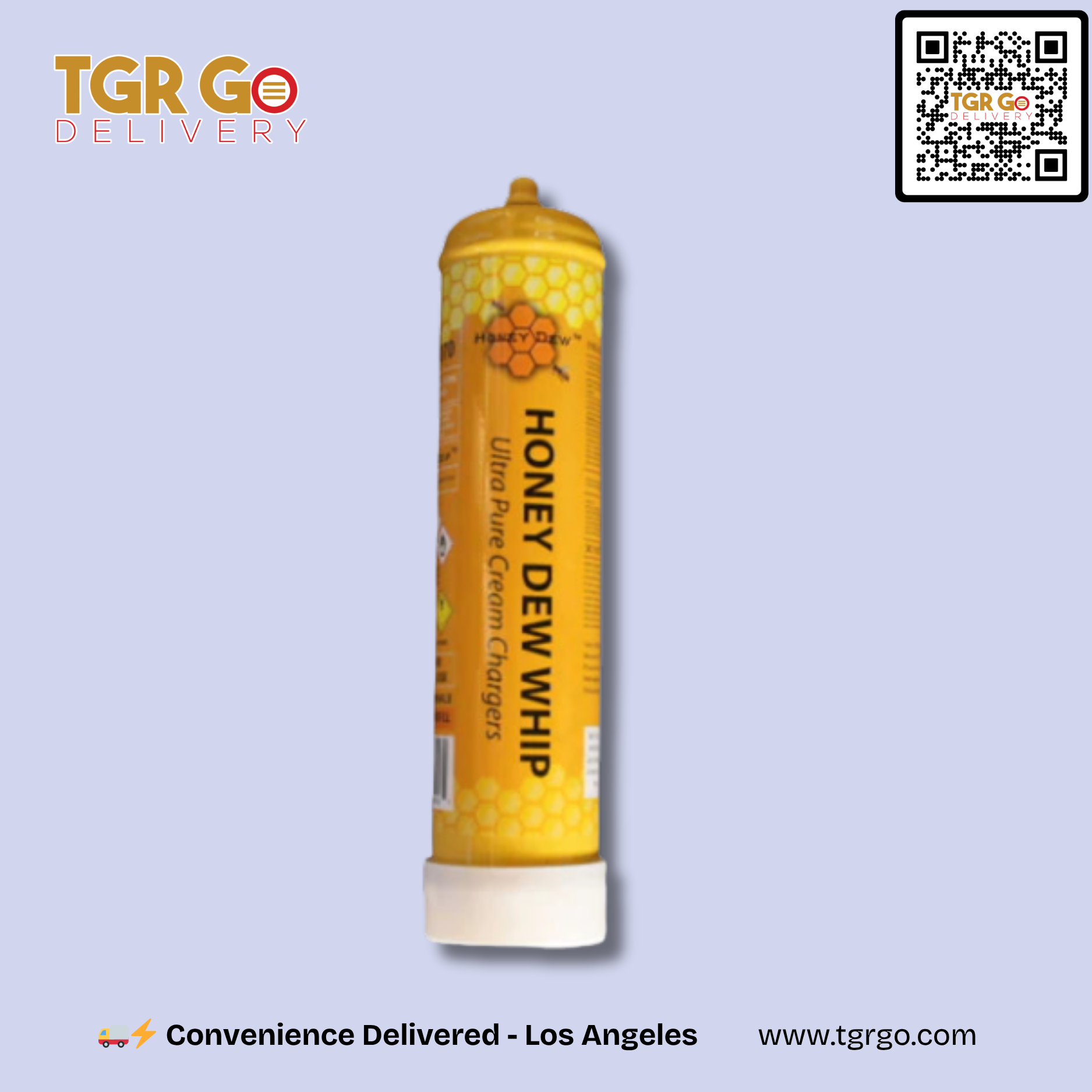 Honey Dew - Whip It N2O Cream Charger Tank 640g