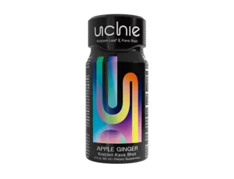 Uchie - Kratom + Kava Botanical Shot 2oz Apple Ginger