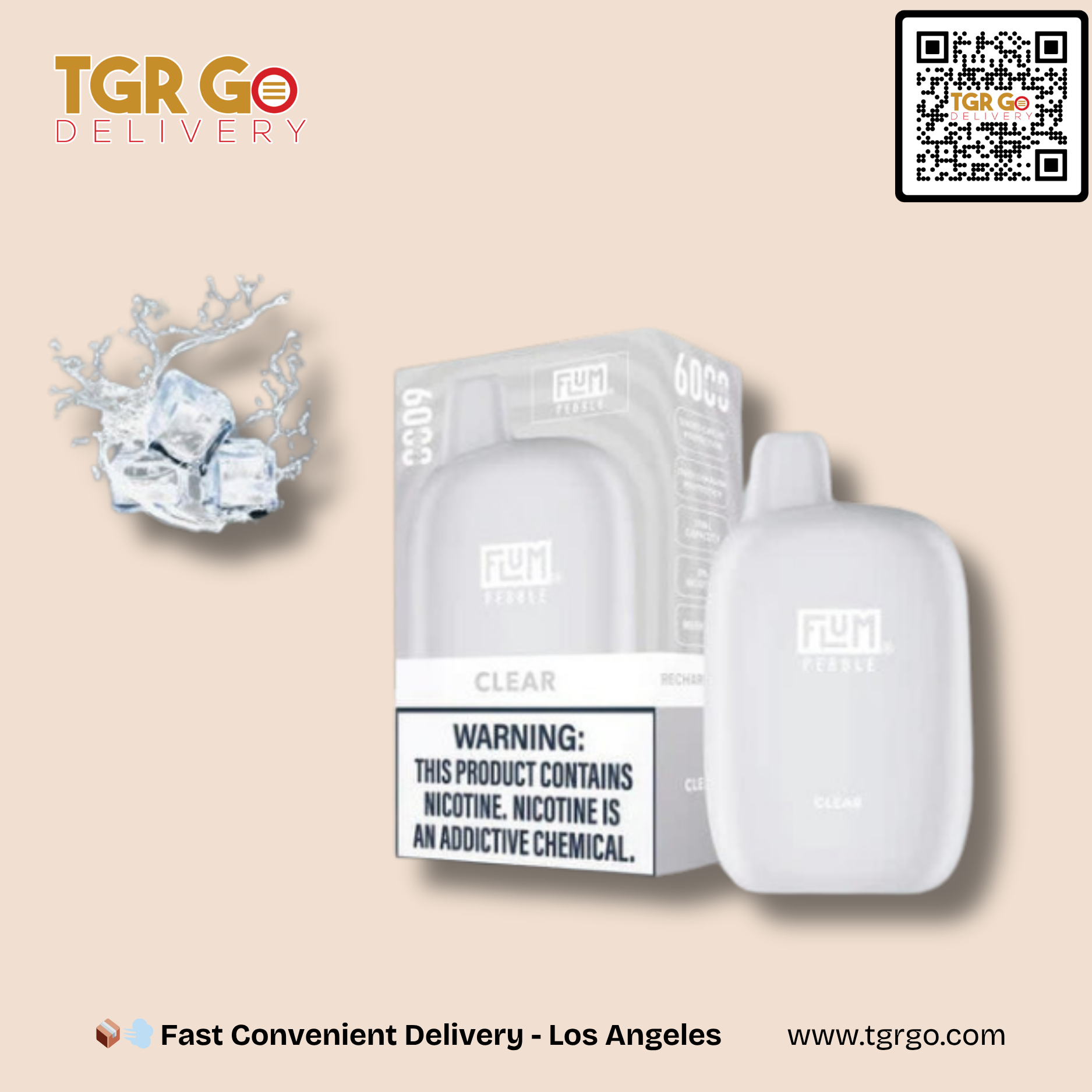 Flum - Disposable Vape PEBBLE Rechargeable 6000 Puffs