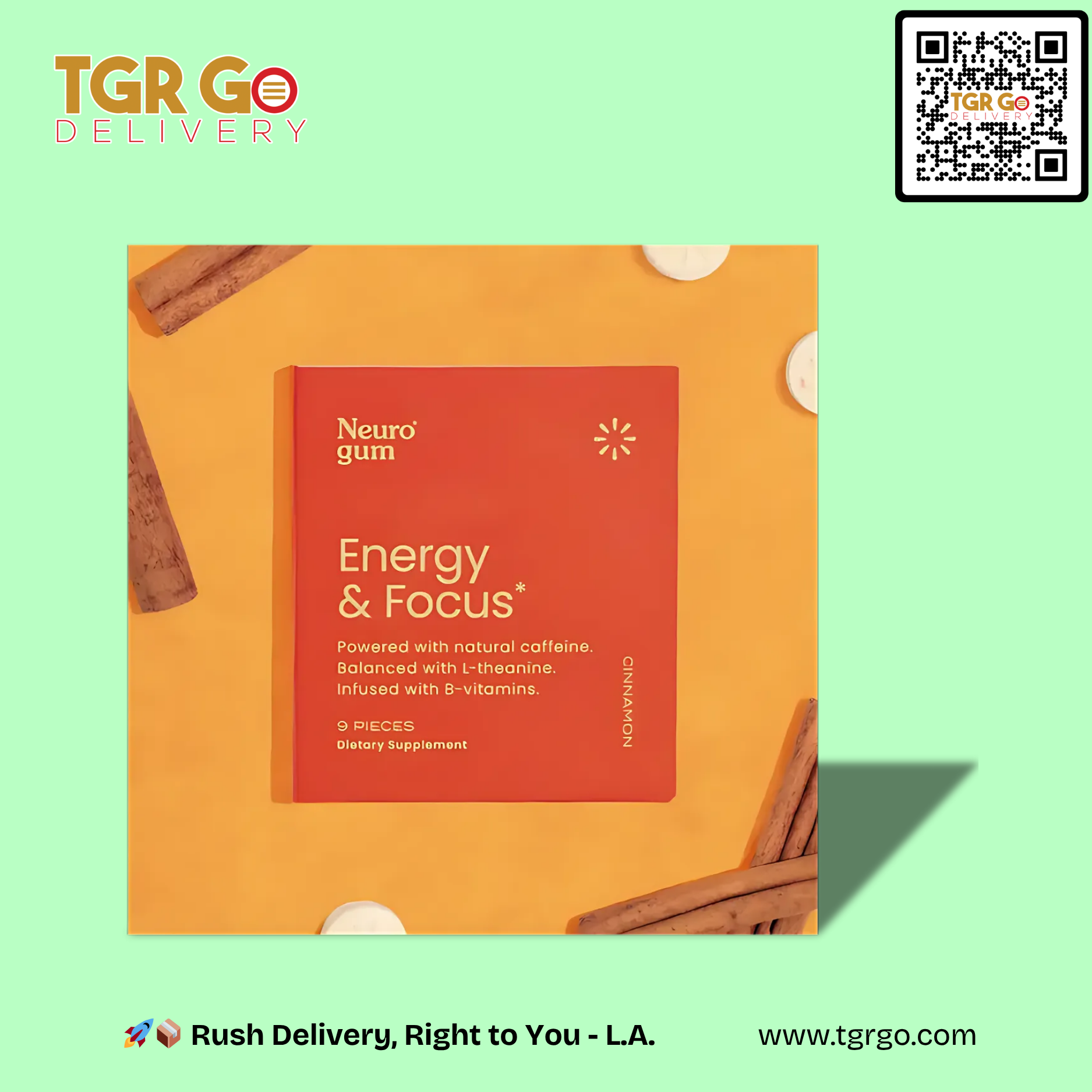 Neuro - Gum Energy & Focus 9ct