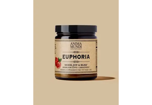 Anima Mundi Apothecary - Herbal Supplement Euphoria 4oz Mood, Joy & Bliss