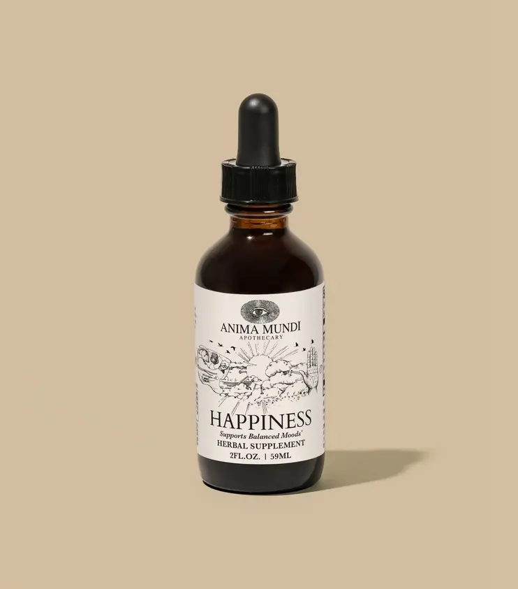 Anima Mundi Apothecary - Herbal Supplement 2oz Happiness