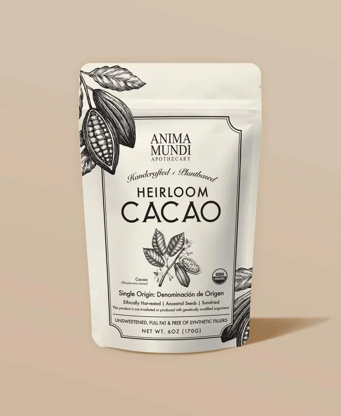 Anima Mundi Apothecary - Heirloom Cacao 6oz Ancestral Seeds