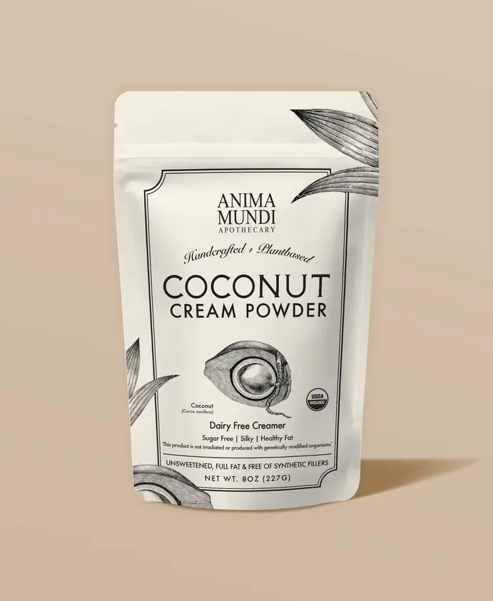 Anima Mundi Apothecary - Dairy Free Creamer Powder 8oz Coconut Cream