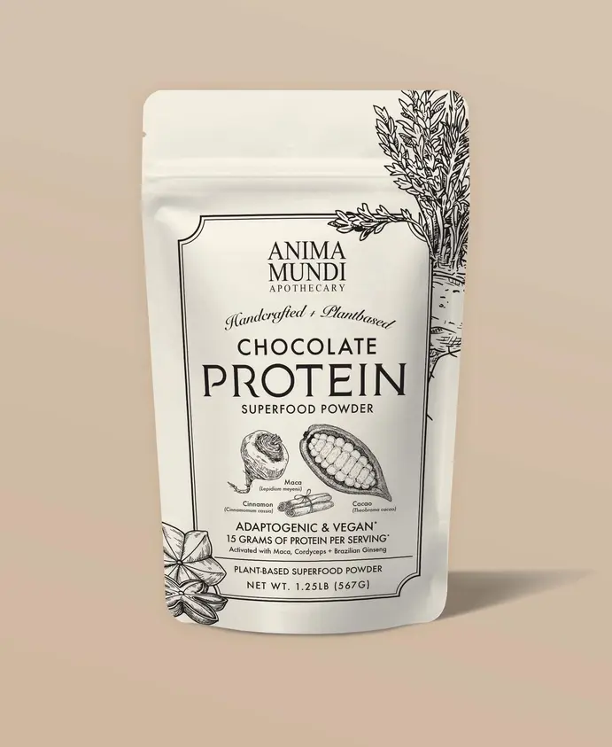 Anima Mundi Apothecary - Superfood Protein Powder 1.25lbs Chocolate