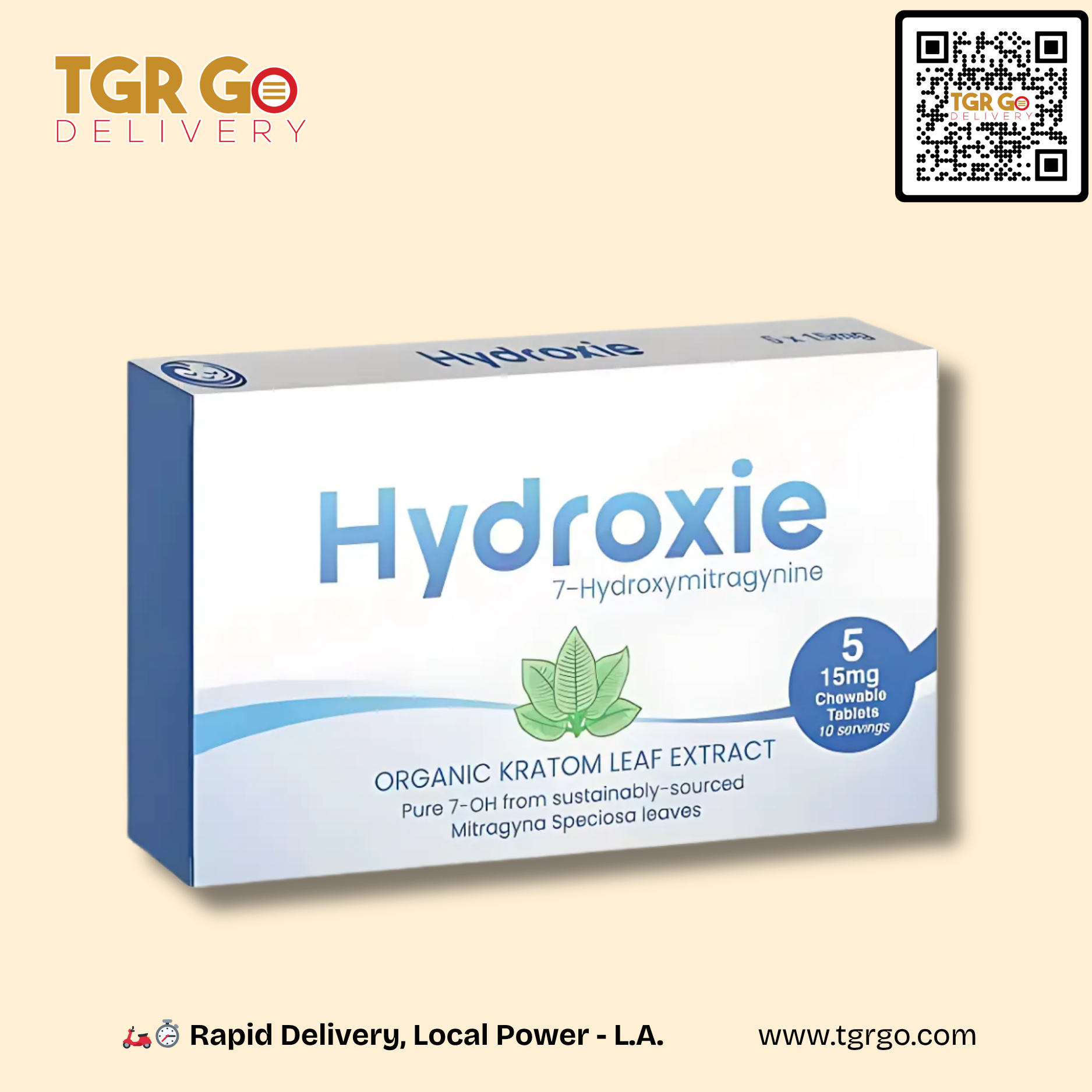 Hydroxie -7-Hydroxymitragynine Chewable Kratom Extract BLUE 15mg