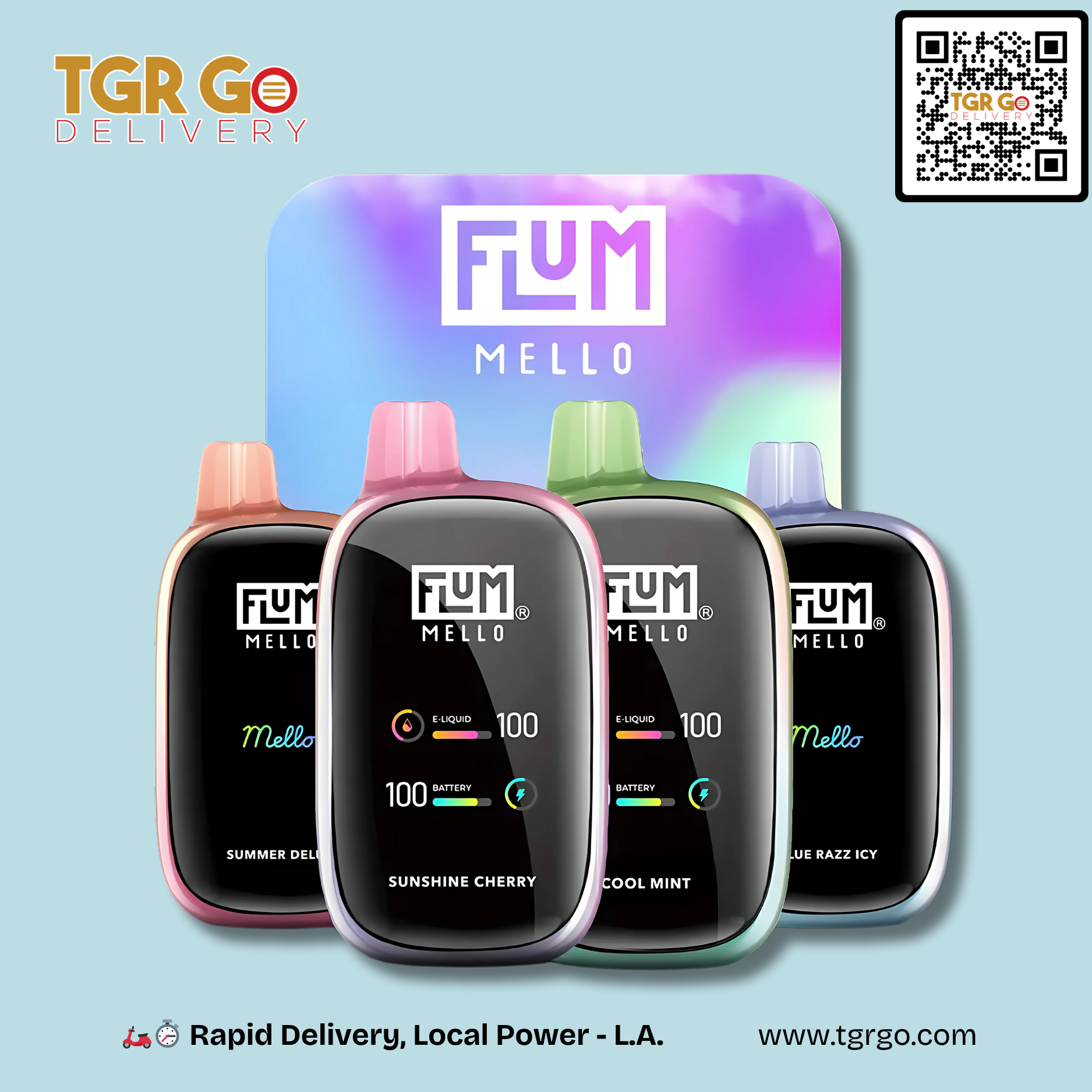 Flum - Disposable Vape MELLO 20000 Puffs