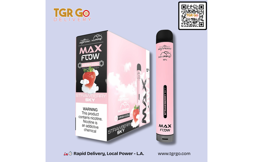 HYPPE - Disposable Vape Pen MAX FLOW 2000