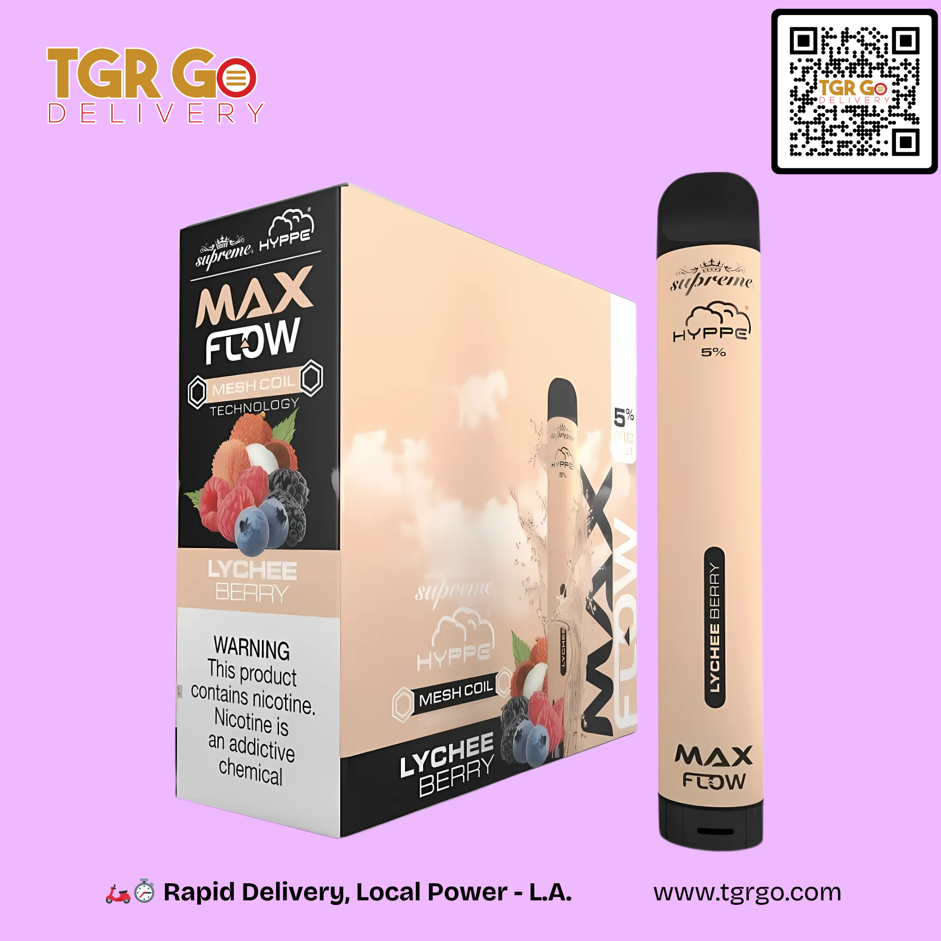 HYPPE - Disposable Vape Pen MAX FLOW 2000