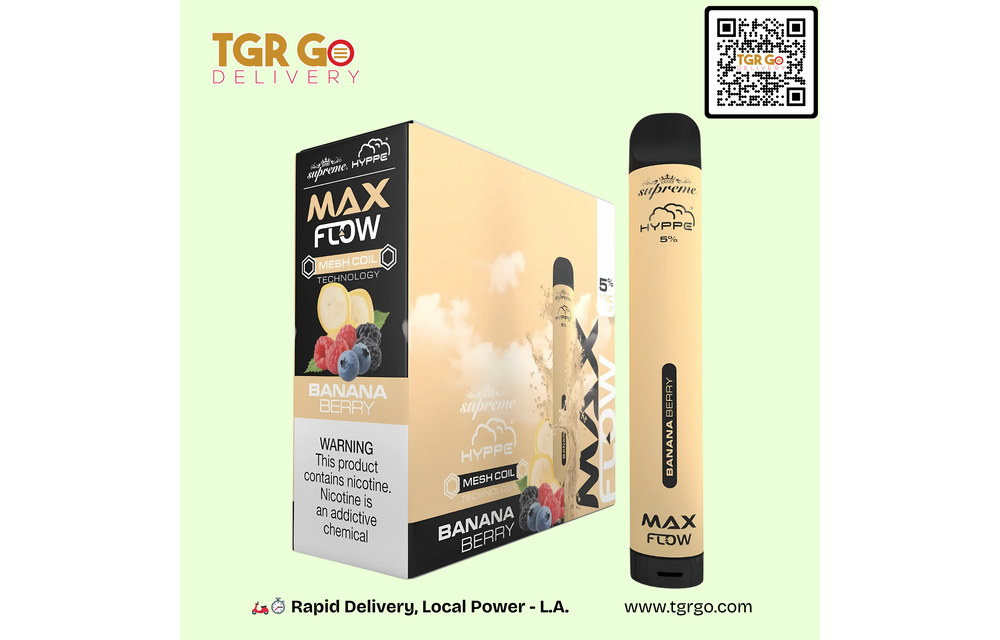 HYPPE - Disposable Vape Pen MAX FLOW 2000