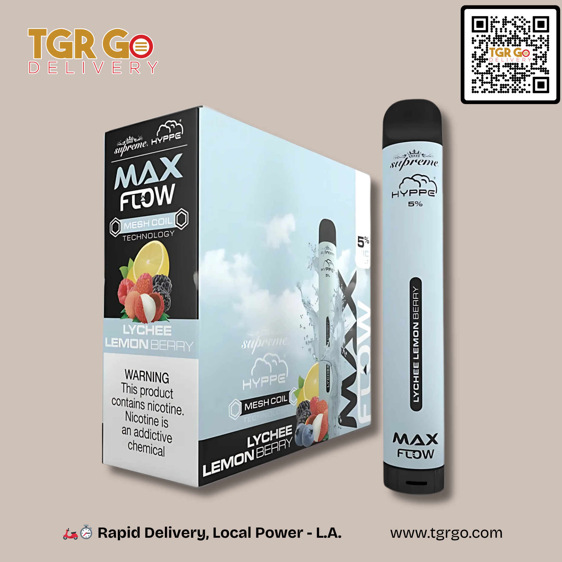 HYPPE - Disposable Vape Pen MAX FLOW 2000