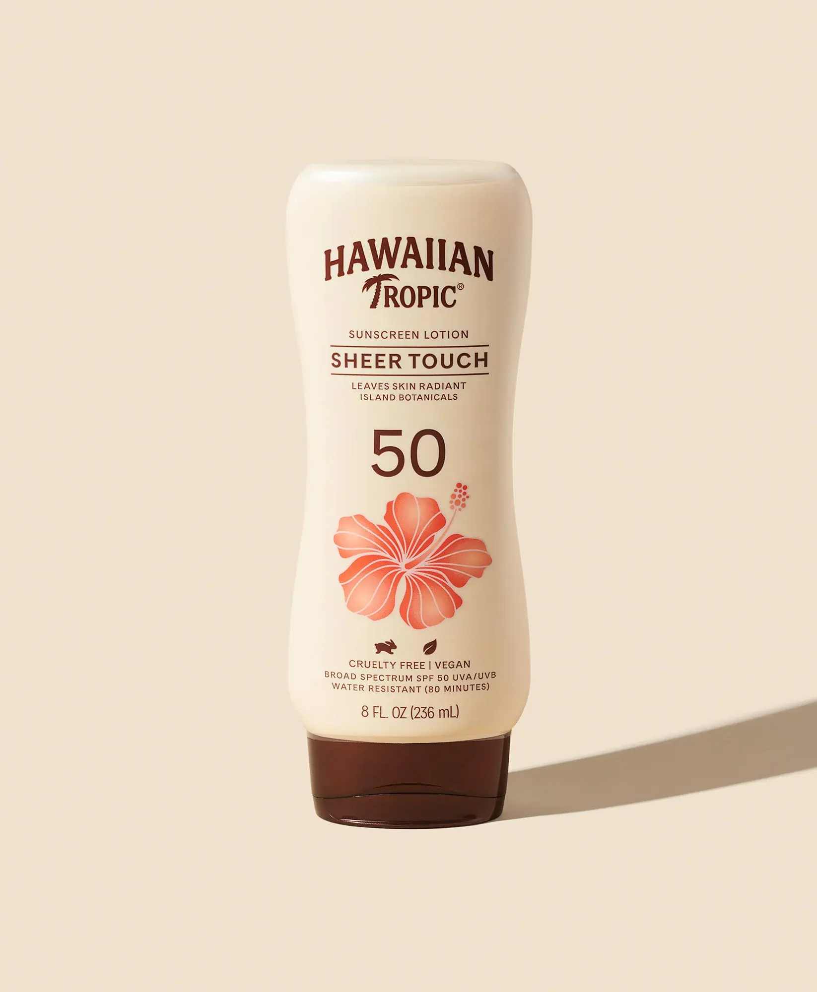 Hawaiian Tropic - Sunscreen Lotion 8oz Sheer Touch SPF 50