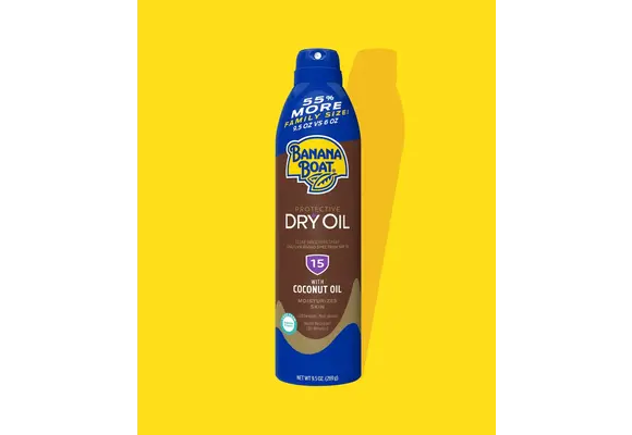 Banana Boat - Sunscreen Coconut Spray Protective Dry Oil SPF 15
