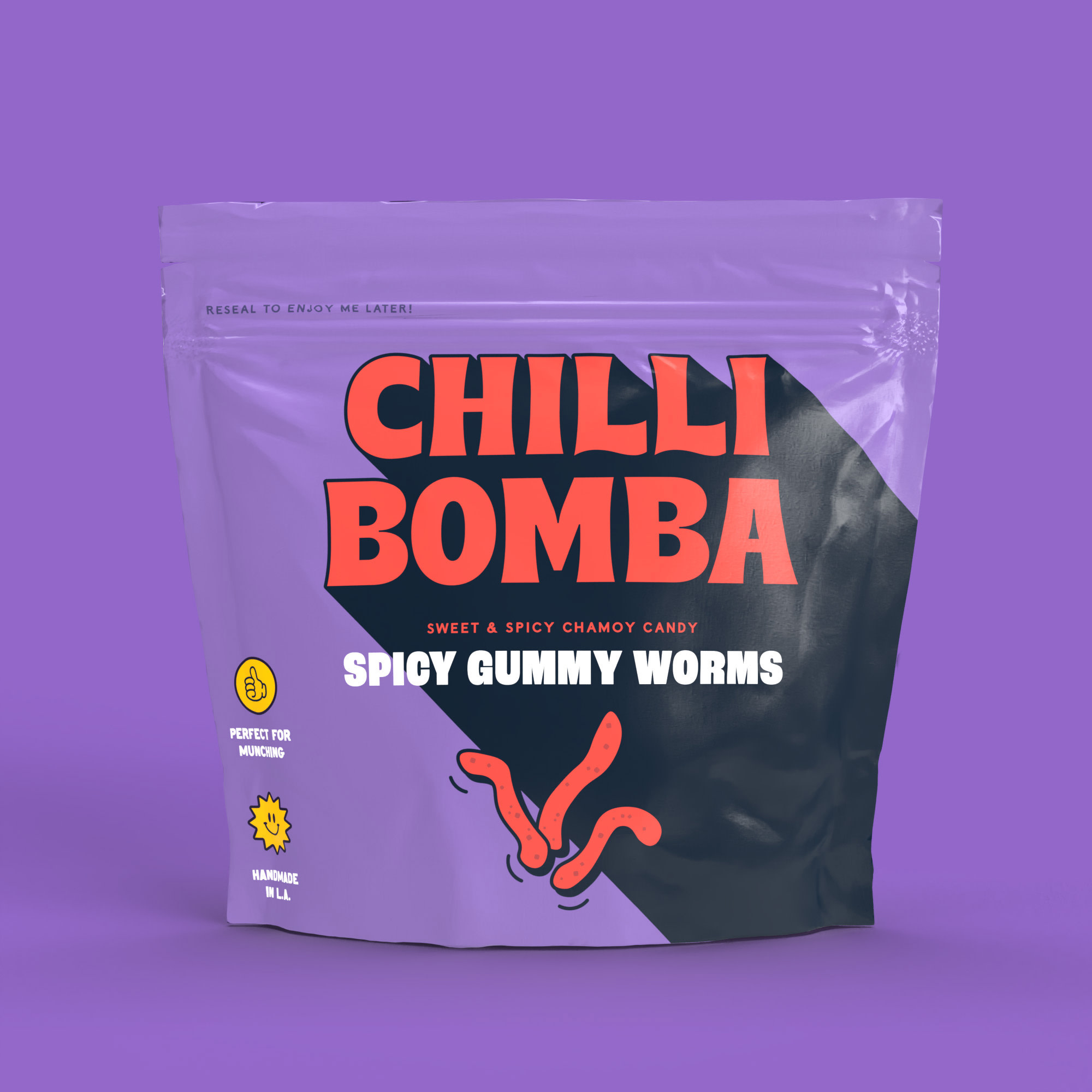 Chilli Bomba - Gummies Chamoy Coated 8oz