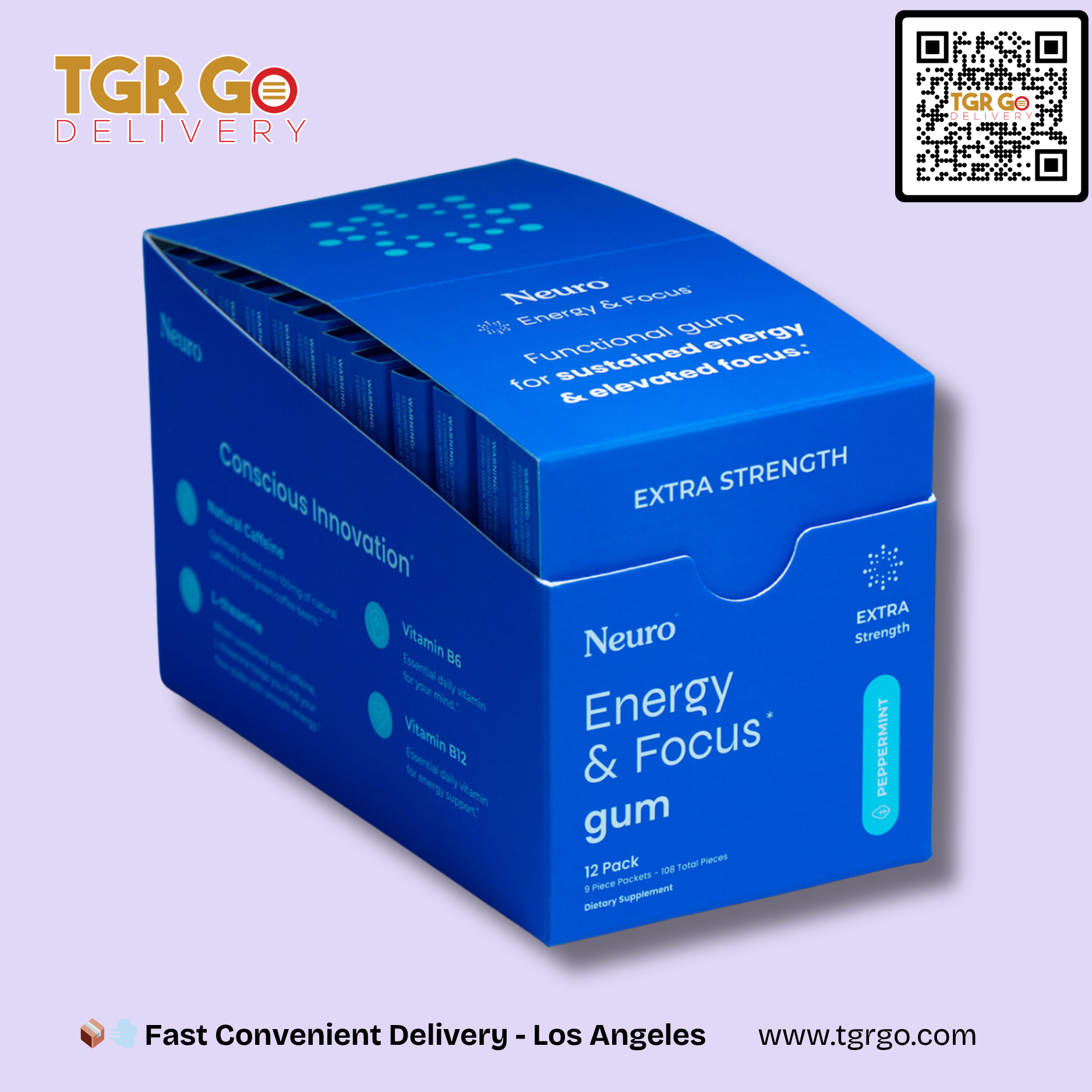 Neuro - Gum Energy & Focus 9ct