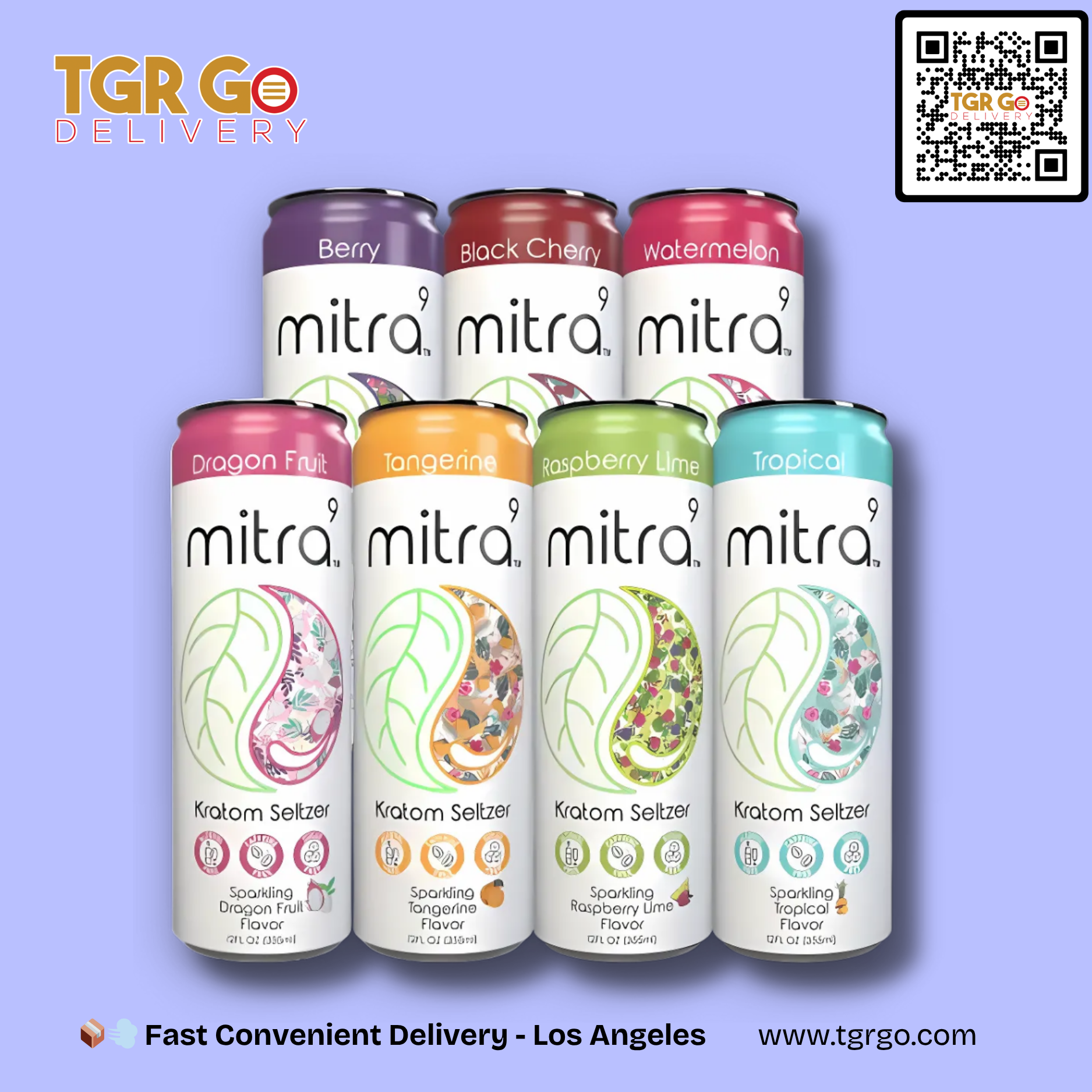 Mitra9 - Kratom Seltzer 45mg 12oz