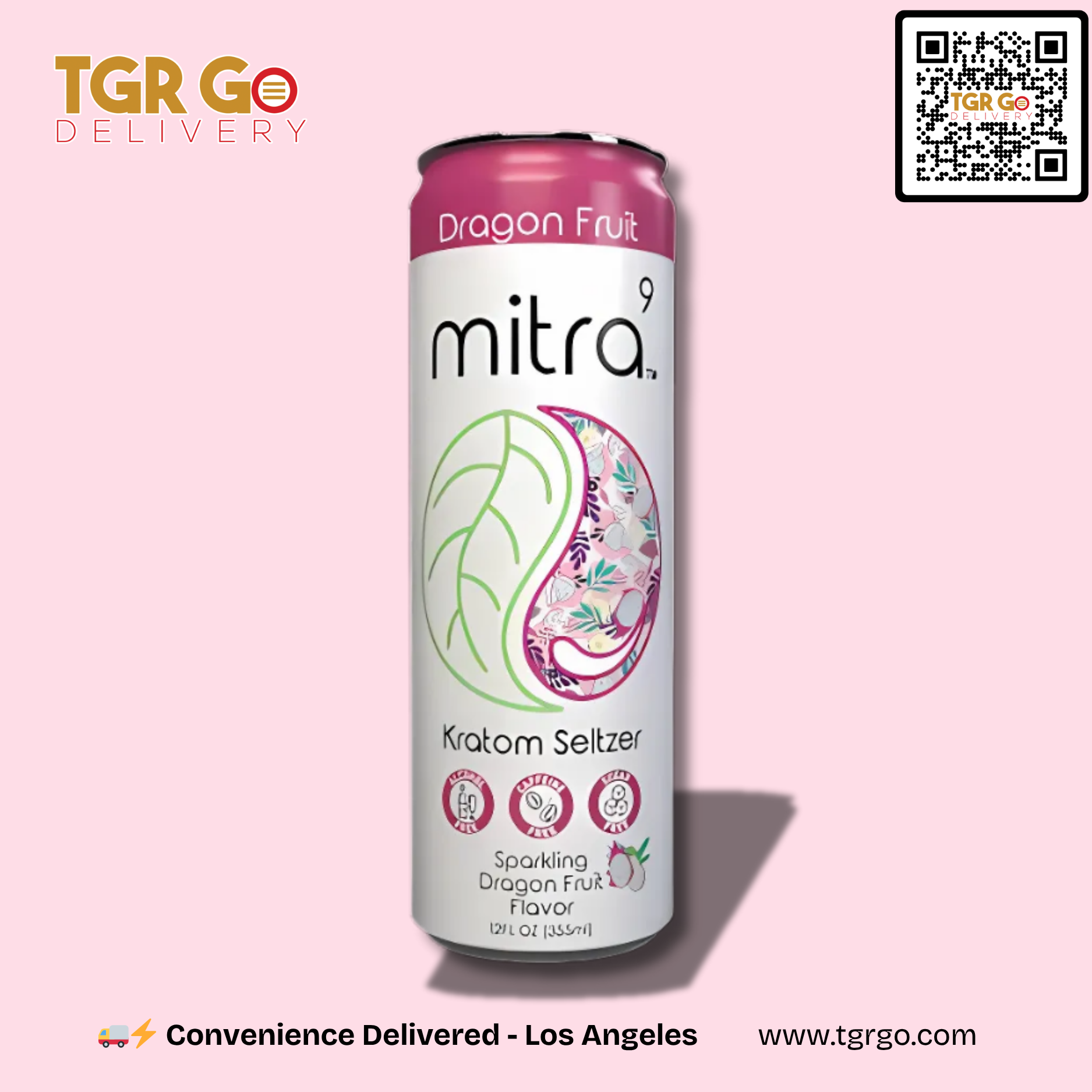 Mitra9 - Kratom Seltzer 45mg 12oz