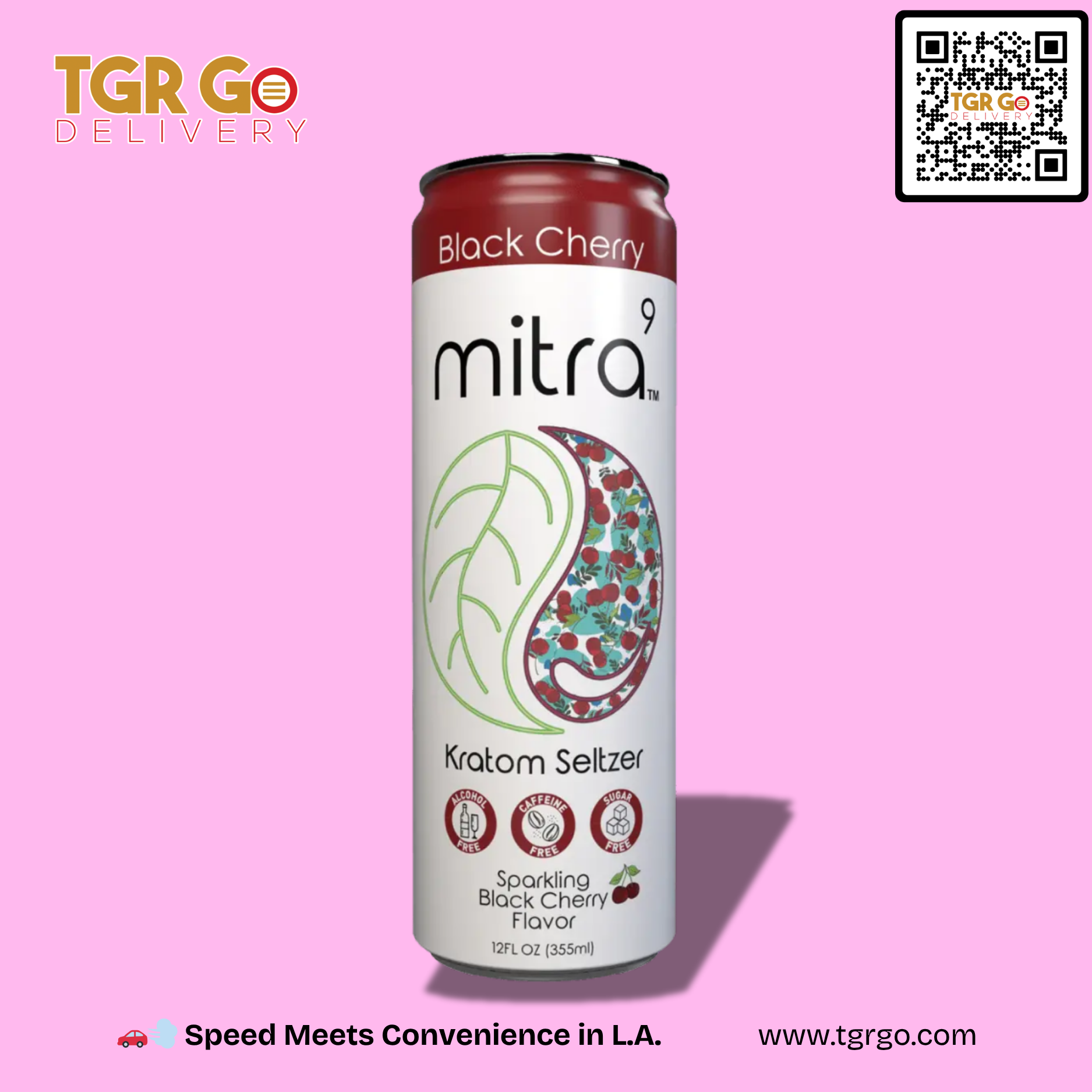 Mitra9 - Kratom Seltzer 45mg 12oz