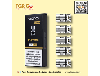 Voopoo - Coil Atomizer PNP-VM6 0.15OHM 5pk
