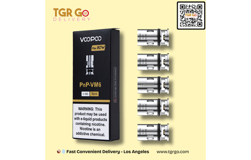 Voopoo - Coil Atomizer PNP-VM6 0.15OHM 5pk