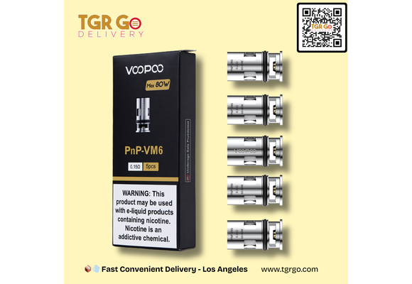 Voopoo - Coil Atomizer PNP-VM6 0.15OHM 5pk