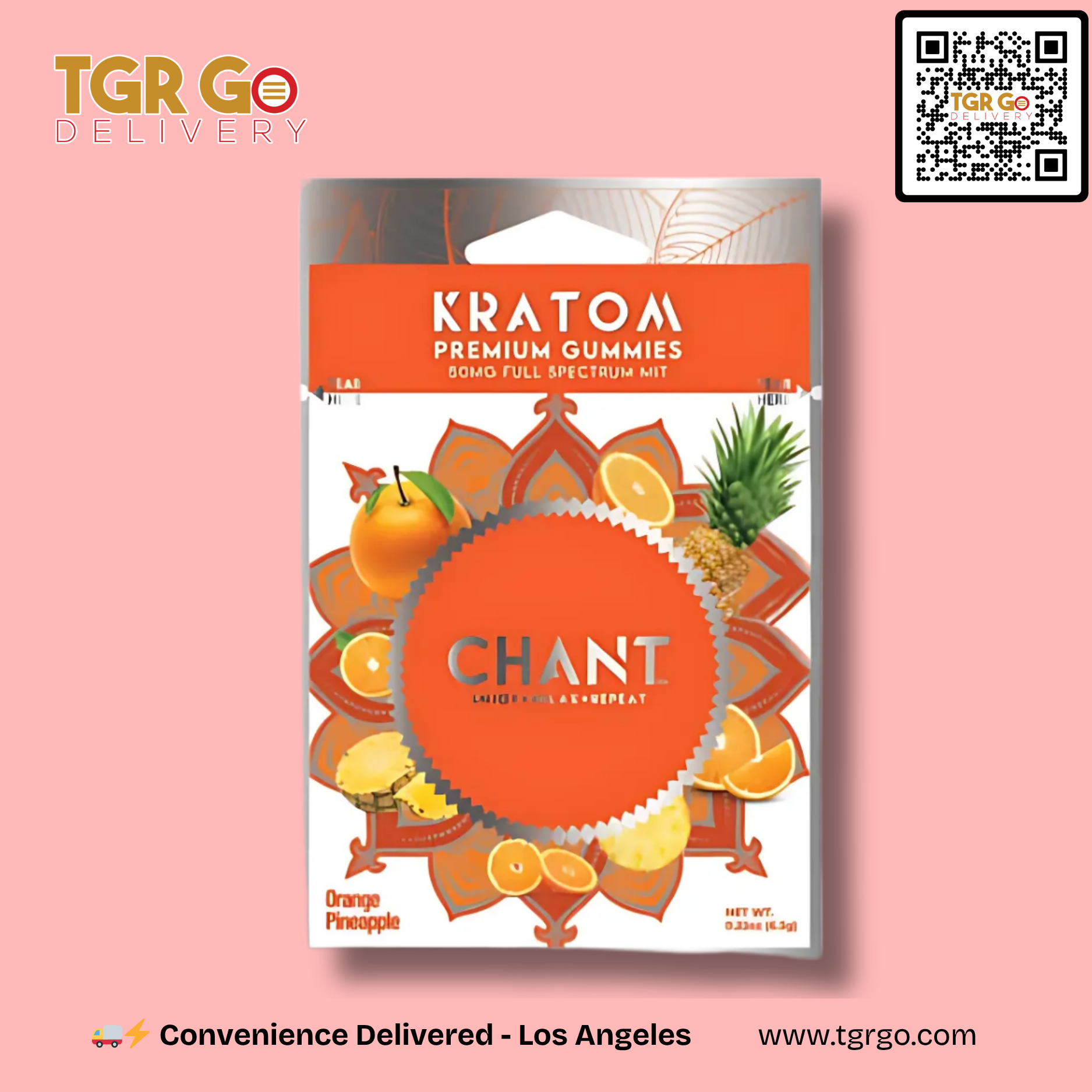 Chant - Kratom Full Spectrum Gummies 50mg 1ct