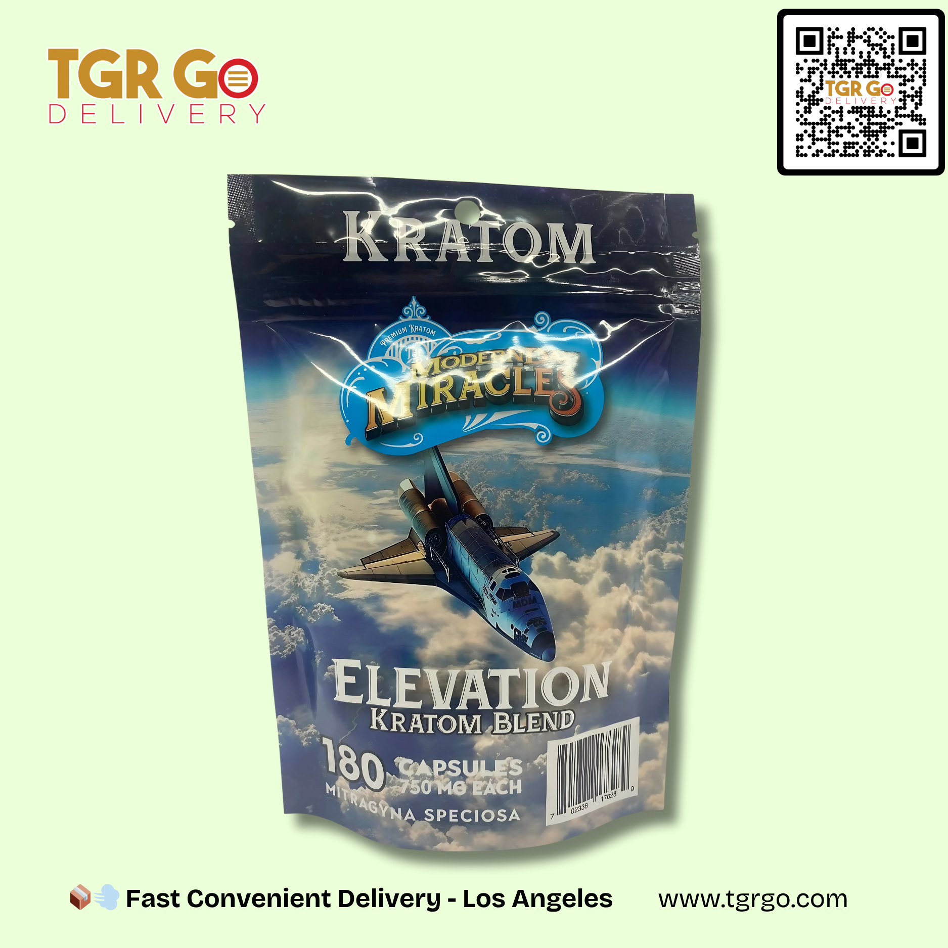 Modern Day Miracles - Kratom Capsule Elevation 180ct