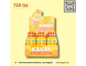 Happy Hippo - Kava with 5-UMP Shot KAVA+ 2oz