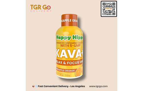 Happy Hippo - Kava with 5-UMP Shot KAVA+ 2oz