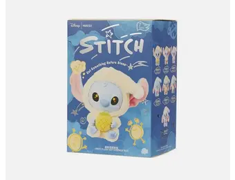 Miniso - Keychain Toy Blind Box Eat Something Before Sleep Stitch Figure 1ct (AUTHENTIC)