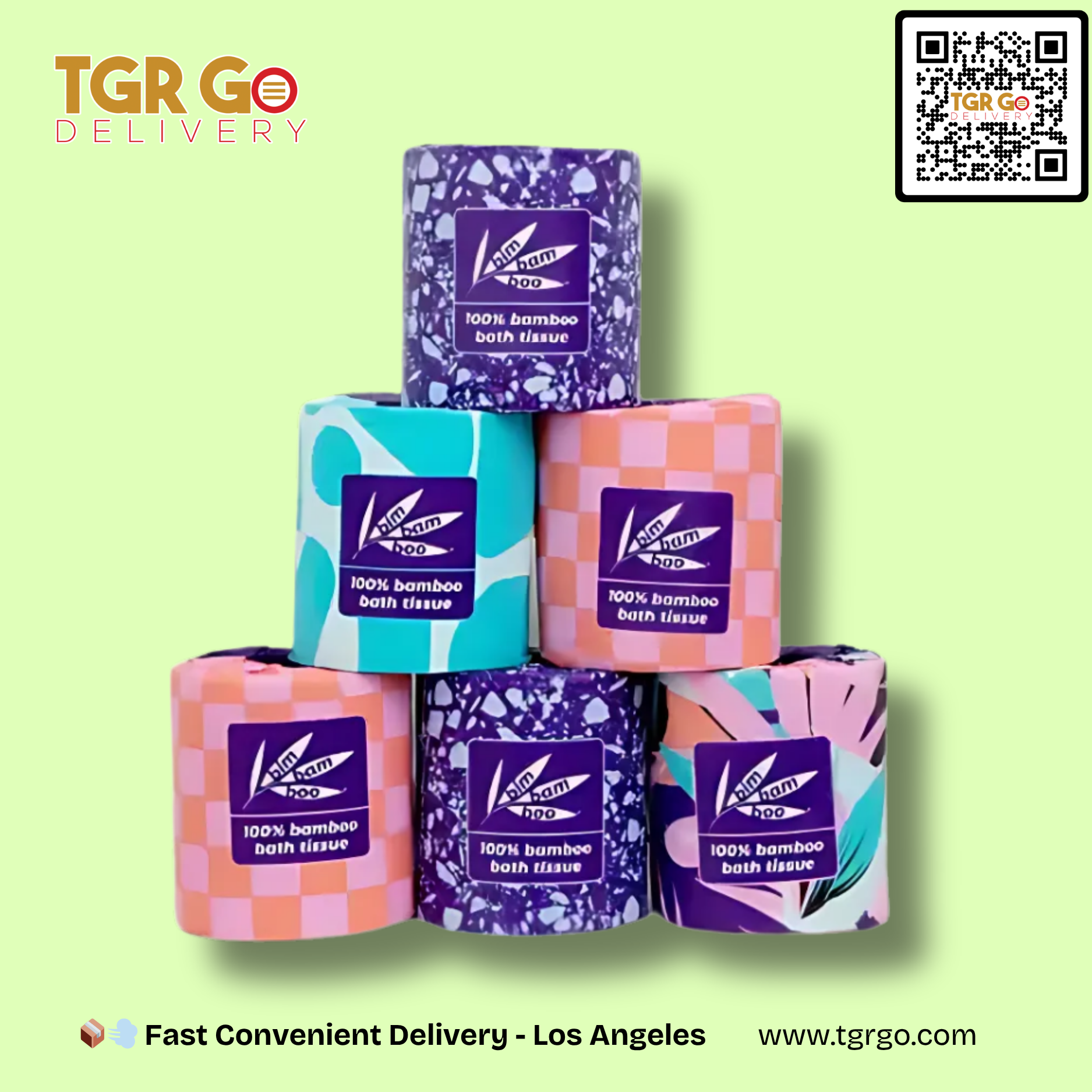 Bim Bam Boo - Toilet Paper 2 ply Eco Friendly Bamboo Paper