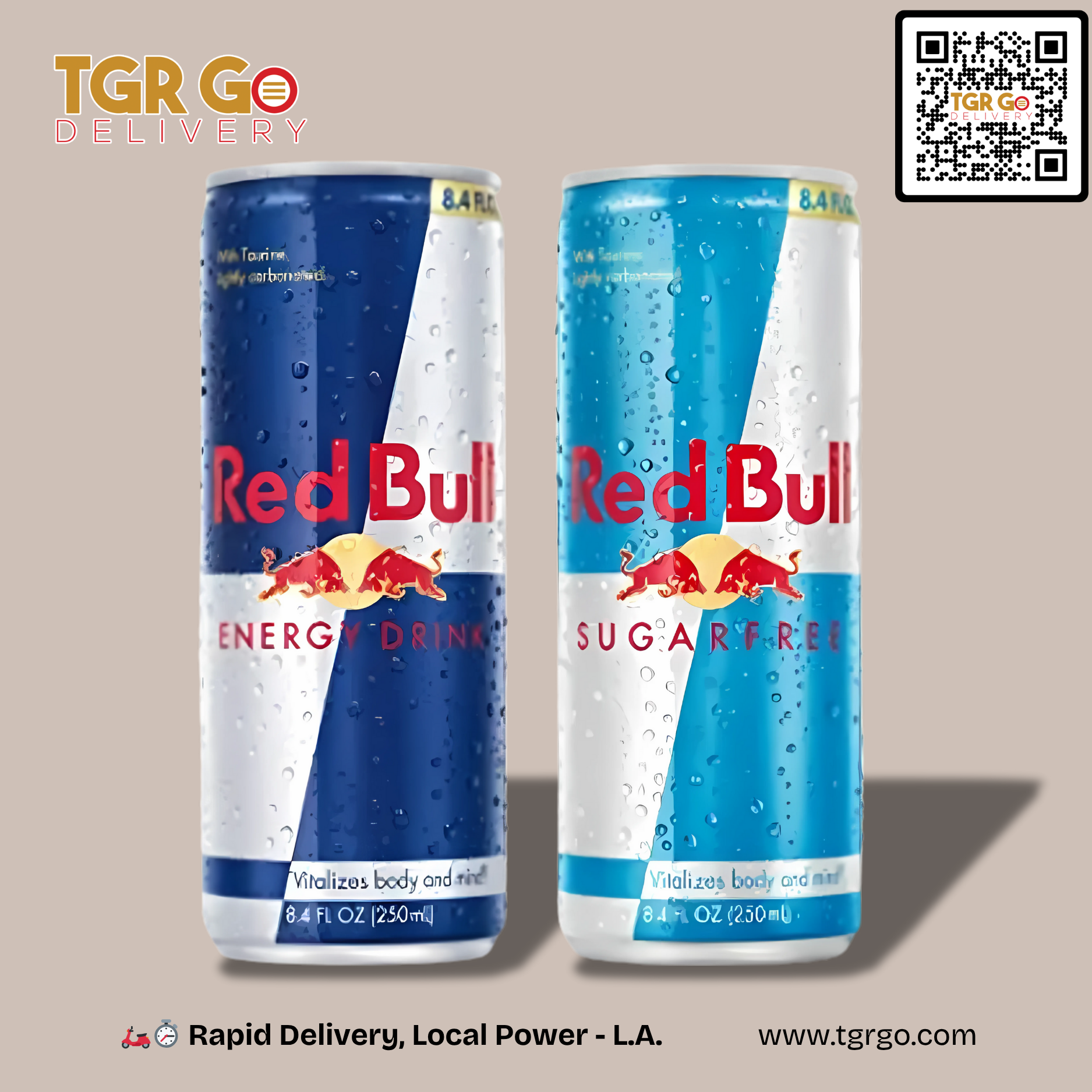 Red Bull - Energy Drink 8.4oz